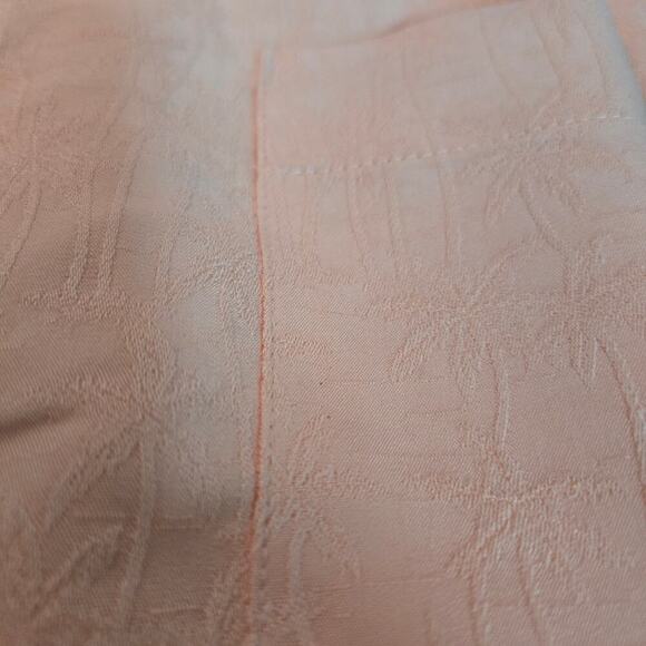 Carribbean Palm Paradise Jacquard Boxy Camp shirt Men's Shirt Resort Wear - Picture 6 of 11